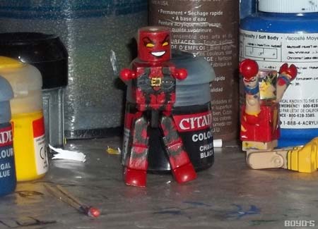 Told you I'd get her done. Just not in a reasonable time. Workbench Shot from 1/8/11