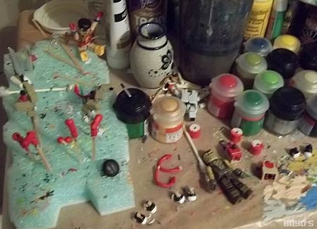 BTW, Disney World is nice this time of year. Workbench Shot from 5/10/11