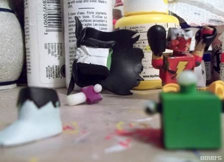 Boo! (Come back and read this closer to Halloween) Workbench Shot from 10/19/11